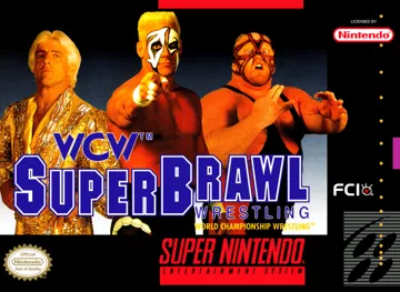 WCW Super Brawl Wrestling (USA) box cover front